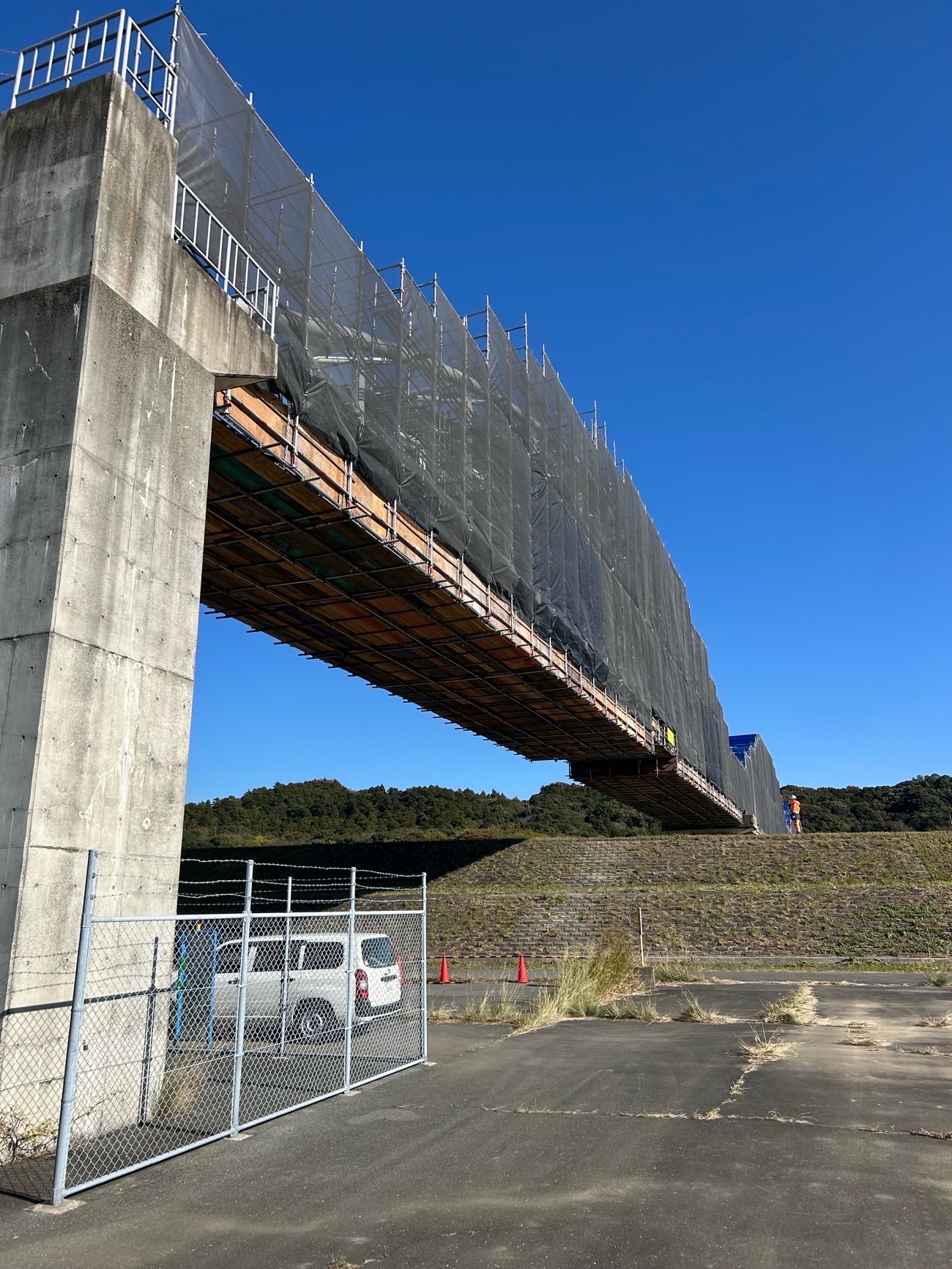 全長300m級水管橋